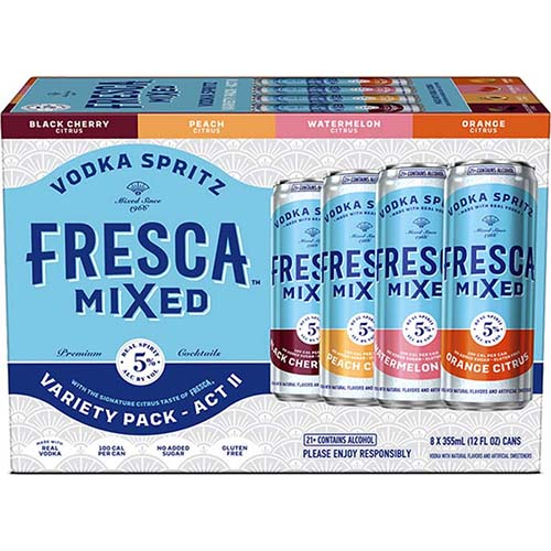 Fresca Vodka Var Actii 8pk Can