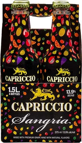 Capriccio Bubbly Sangria 4pk