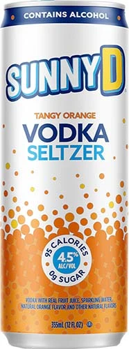 Sunny D Vodka Orange Pineapple Seltzer