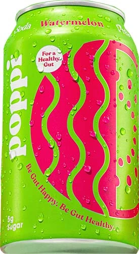 Poppi Watermelon 12 Oz