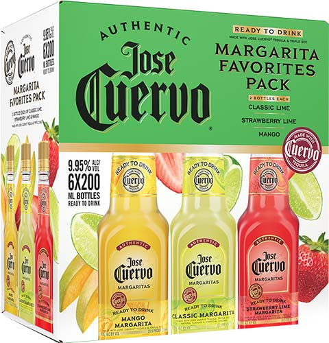 Jose Cuervo Margarita Favorites Variety Pack