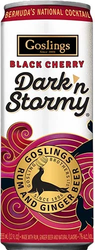 Gosling Rtd Black Cherry 4 Pk