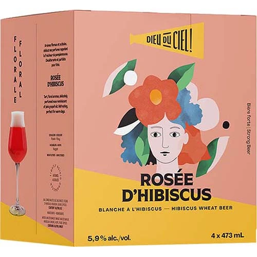 Dieu Du Ciel Rosee 4 Pk - Canada