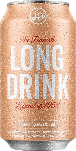 Long Drink Peach 6pk Can