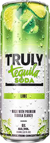 Truly Rtd Tequila Soda Lime 4pk