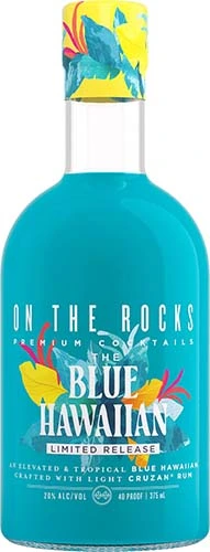 On The Rocks Blue Hawaiian