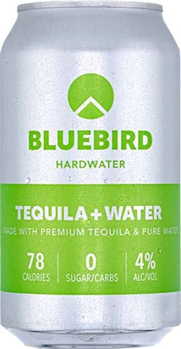 Bluebird Hardwater Tequila + Water Single Cans