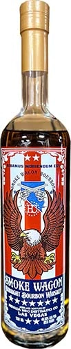 Smoke Wagon Straight Red White & Blue Bourbon