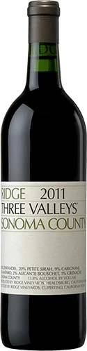 Ridge Three Valleys Zinfandel