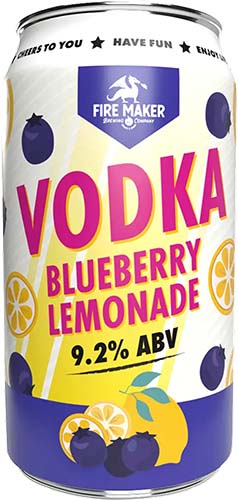 Fire Maker Blueberry Lemonade Vodka Rtd 6pk Cn