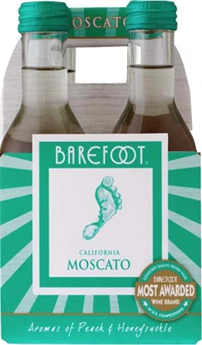 Barefoot Moscato 4pk