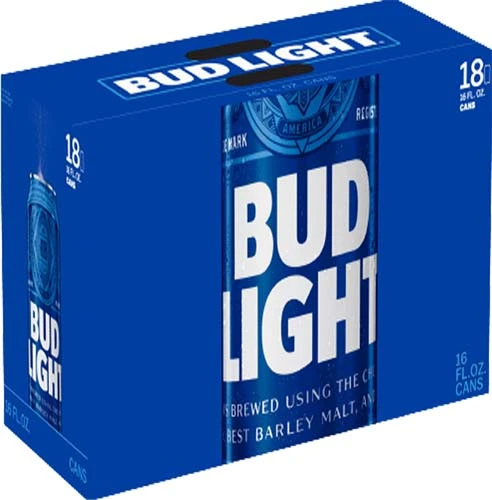 Bud Light Can 18pk 16oz