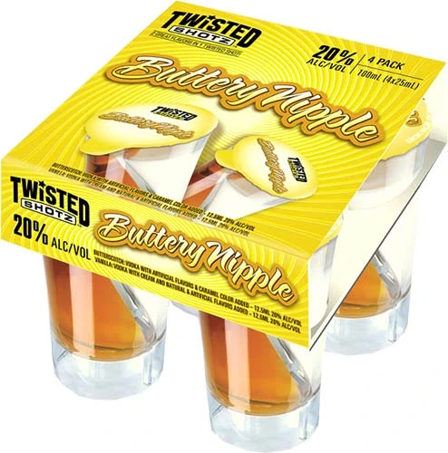 T Shotz Buttery Nips 4pk