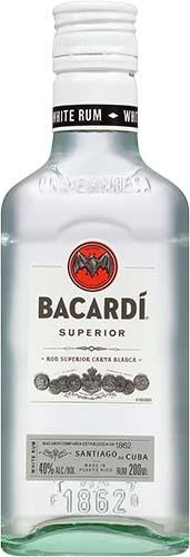 Bacardi White Rum 80