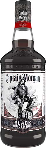 Captain Morgan Black Spiced Rum 750