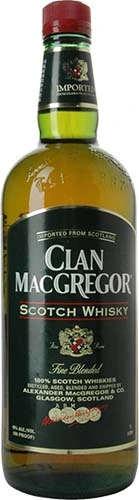 Clan Macgregor Blended Scotch Whiskey