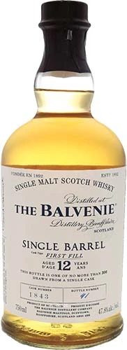 Balvenie 12 Yr Single Brl 95.6