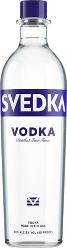 Svedka Vodka 80 Proof