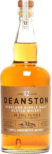 Deanston 12 Year Old Single Malt Scotch Whiskey