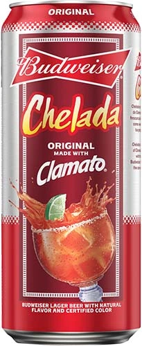 Chelada Budweiser Beer Can