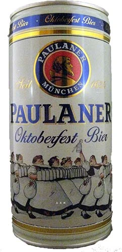 Paulaner Oktoberfest Beer Mug Set 1l Can