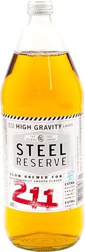 Steel Reserve 40oz Btl Glass