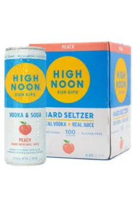 High Noon Peach 4pk Ri 12oz Can