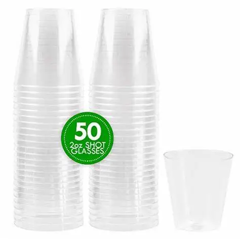 Sovereign 2 Oz Shot Glasses 50 Count