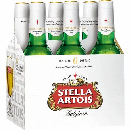 Stella Artois 6pk Belg 12oz Btl