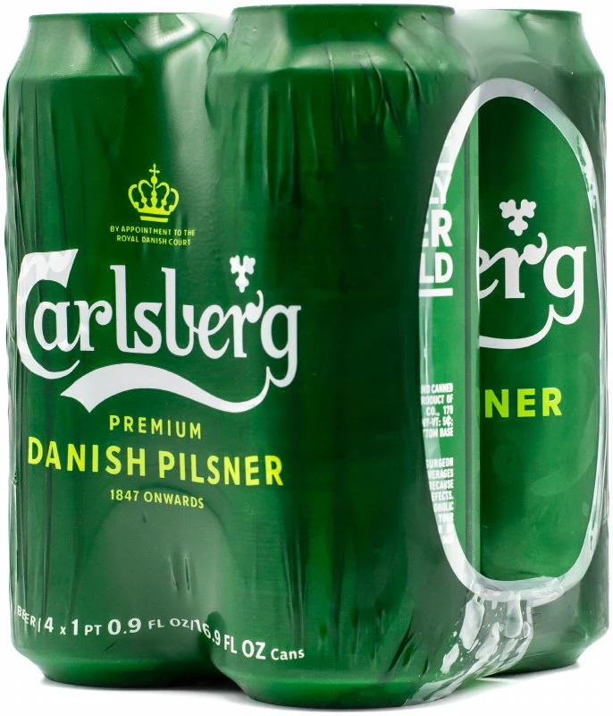 Carlsberg 4pk Denmark 16oz Can