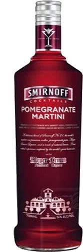 Smirnoff Pomegranate Martini With Meyer Lemon Cocktail