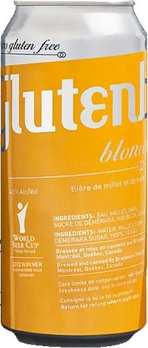 Glutenberg Blonde Ale 4pk Can