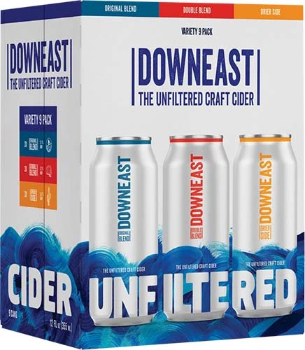 Downeast Cider Vrty 9pk Ma 12oz Can