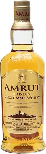 Amrut Fusion Indian Single Malt Whiskey