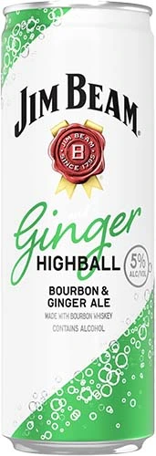 Jim Beam Ginger Highball Ready To Drink Cocktail