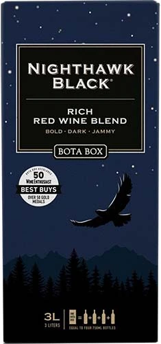 Bota Box Nighthawk Black Rich Red Wine Blend