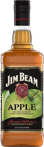 Jim Beam Apple Liqueur With Kentucky Straight Bourbon Whiskey