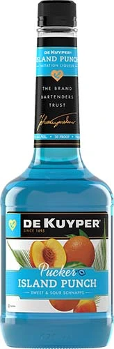 Dekuyper Island Punch Pucker Schnapps Liqueur