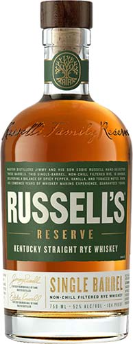 Russell's Reserve Single Barrel Rye Whiskey