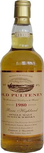 Old Pulteney 30yr 1980 Gordon & Macphail