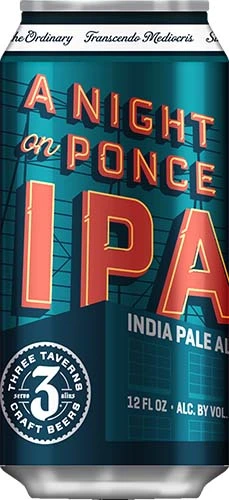 Three Taverns A Night On Ponce 6pk Can