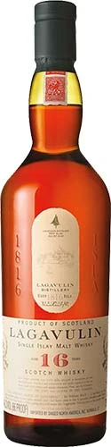 Lagavulin 16 Year Islay Single Malt Scotch Whiskey Double Matured 