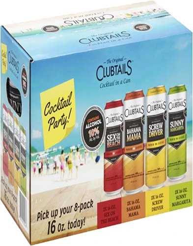 Clubtails Variety 12pk Btl