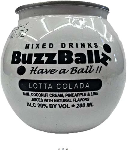 Buzz Ballz Lotta Colada Cocktails 30