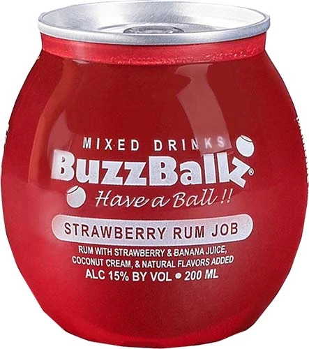 Buzz Ballz Strawberry Rum Job