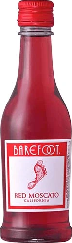 Barefoot Red Moscato 187ml 4pk