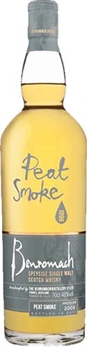 Benromach Peat Smoke Speyside Single Malt Scotch Whiskey