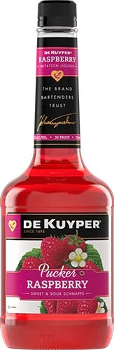 Dekuyper Pucker Raspberry Schnapps Liqueur