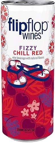 Flip Flop Fizzy Chill Red Can