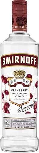 Smirnoff Vodka Cranberry Twist 750.00ml*